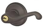 F51fla613ka4 Schlage Entry Flair Lever 043156796199