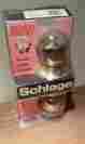 F51nv Schlage Lock Bel 605 Bright Brass Door Knob Set New