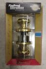 F51skvbel505 Schlage Entry Knob Lock Bell Polished Brass Backset 043156176700