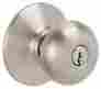 F51vply619 Schlage Lock Co Satin Nickel Plymouth Knob Entrance