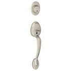 F58 Ply 619 Schlage New Plymouth Exterior Handleset With Deadbolt 043156164226
