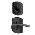 F59mer716grwlh F59-mer-grw-lh Schlage Merano Left Handed Single Cylinder Interior Pack 043156408665