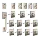 F600-cen-mer-rh Schlage Century Complete House Door Hardware Package With Merano