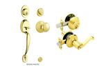 F60ply505ply F51fla505 B60505 Schlage Set Flair Plymouth Brass Handleset Entry Lever Keyed Lock