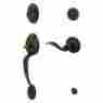 F93ply613accrh Schlage Lock Company Plymouth Inactive Handleset W Accent Right-handed Lever 043156174553