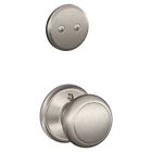 F94-and Schlage Andover Dummy Interior Pack With Deadbolt Cover 043156202683