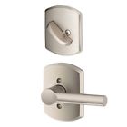 F94brw619grw F94-brw-grw Schlage Dummy Interior 043156408764