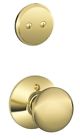 F94ply605 Schlage Residential Plymouth Knob Dummy Interior Pack From The Polished