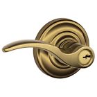 Fa51-sta Schlage Annes Cylinder Keyed Door Lever Set Trim 043156429929