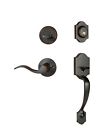 Den-her-100-12pr Fba Dynasty Hardware Denver Front Door Handleset Aged Oil 736211344410