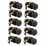 Knob-609 Fba Dl609orbps-us10piece Interior Door Lock Set Passage Knob Handles Oil Rubbed Bronze