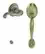 Fe285ply609flarh Fe285-ply-fla-rh Schlage Antique Brass Plymouth Lower Handleset Amj561 43156219995