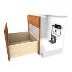 Z10na20ugus Feature Bin Servo-drive Opening Recycle Blum Set Waste