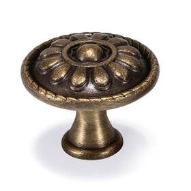 Fecraf 331632542684 25 Pack Brass Knobs For Cabinets Antique Dresser Drawers Solid