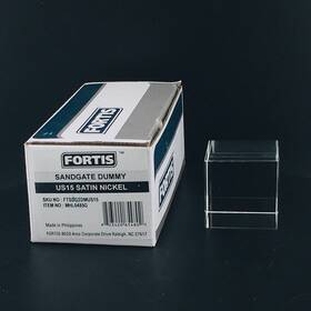 Ftssgtdmus15 Fortis Satin Nickel Sandgate Dummy Lever -us15- -ftssgtdmus15- Non-handed - Nib