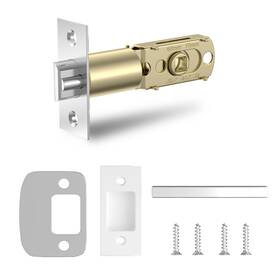 Deadlatch-01 Foxgard Adjustable Deadlatch 2-3/8ftft Or 2-3/4ftft Smart Door Knob Replacement Latch K