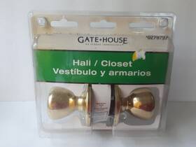 0279797 Gatehouse Gate House Hall /closet Door Knobs New Still In Package