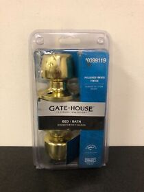 Gatehouse Baron Polished Brass Privacy Door Knob