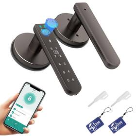 Gca-02 Gavdhe Fingerprint Door Lock Smart Knob With Keyless Entry Biometri