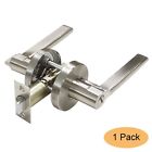 Gbdl1637snbk-1pack Gobrico Door Lever Handle Privacy Locket Euro Hardware 601490540382