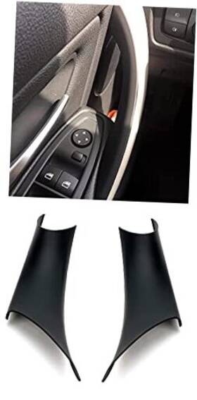 Gelunxin 707025100479 Door Pull Handle Cover For Bmw Left Front Right Black