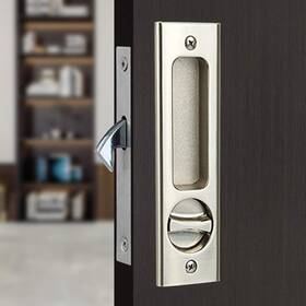 Kdla5fyl-160amz Gifsin 6.3 Inch Privacy Pocket Door Lock Hardware Invisible Handle With Keys Recess