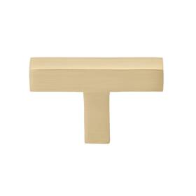 21683-t-chpg-50 Gliderite Hardware 2-inch Solid Square Cabinet T-knob 21683-t-chpg 50
