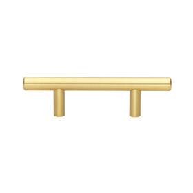 5007-64-sg Gliderite Hardware - Satin Gold Solid Bar Handle Pull 2-1/2 Inch Cen