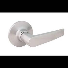 Global Door Controls 704780184553 Franklin Collection Modern Brushed Chrome Grade 3 Dummy Lever/handle