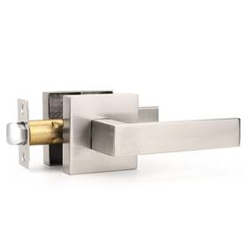 B074mx5jjx Gobrico Brushed Nickel Passage Door Lever Interior Handle Heavy Duty