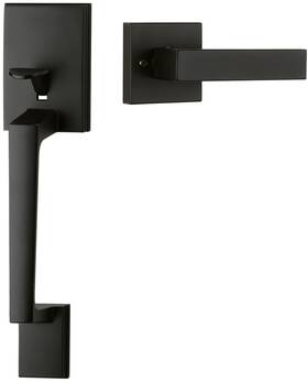 9922 Goldenwarm Black Front Door Handle Entry And 1 Pack