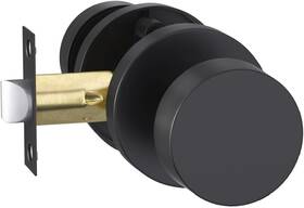 B0d6vgymqj Goldenwarm Black Closet Door Knobs Heavy Duty Zinc Alloy Passage Matte Int