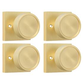 B0fdkvxgcv Goldenwarm 2pk Gold Dummy Door Knobs Interior Closet Zinc-alloy Heavy Duty