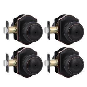 Ms2191 Goldenwarm Oil Rubbed Bronze Door Knobs Interior Privacy Knob For Bedroom And Bathroo