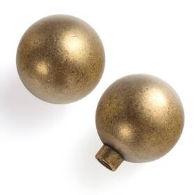 Goo-ki B0bp1m7sm4 Goo-ki 30mm1.2 Inch Antique Brass Cabinet Knobretro Pulls Zinc Alloy