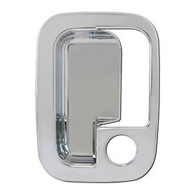 50222 Grand General Chrome Plastic Exterior Door Handle Cover Driver 1 Count Pack Of