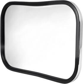 Grand General 726084133280 Stainless Steel Center Mount 5-1/2 X 8-1/2 Inches Rectangle Convex Mirror