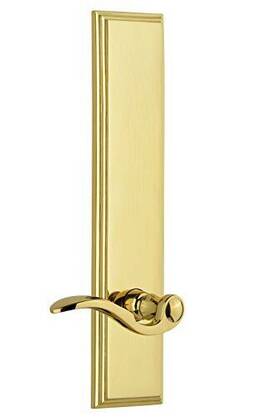 Grandeur 053538035716 803571 Hardware Carreft Tall Plate Bellagio Lever Double Dummy Lifetime Brass