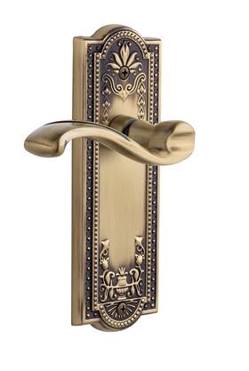 Grandeur 053538228866 822886 Single Dummy Vintage Brass Parthenon Plate With Left Handed Portof Inch