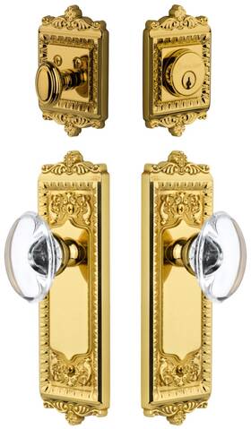 801878 Grandeur Winpro Sp Eset 238 Windsor Solid Brass Single Cylinder -