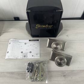 688698 Grandeur 812413 Carsol Gs10 Satin Nickel Passage Door Knob