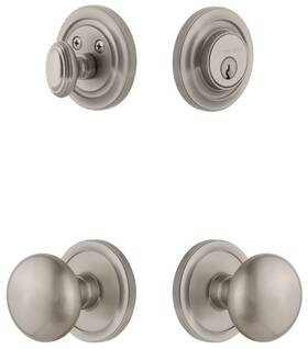 826575 Grandeur Cirfav Sp Eset 234 Circulaire Solid Brass Single - Nickel
