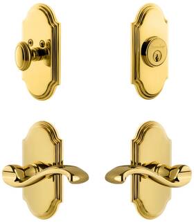 827621 Grandeur Arcprt Sp Eset 238 Rh Arc Solid Brass Right Handed -