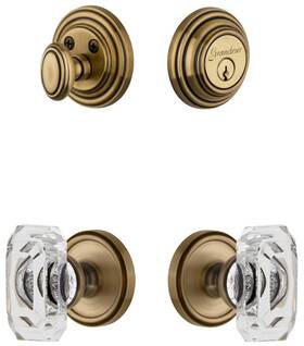 828835 Grandeur Geobcc Sp Eset 238 Georgetown Solid Brass Single -