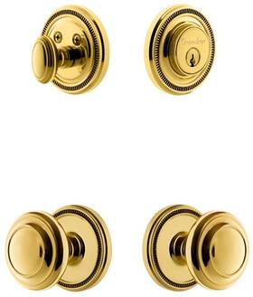 834178 Grandeur Solcir Sp Eset 234 Soleil Solid Brass Single Cylinder -