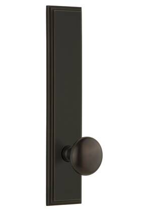 837256 Grandeur Hardware Carreft Tall Plate Fifth Avenue Knob Sizetimeless Bronze