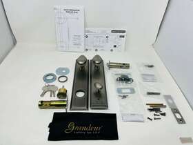 840111 Grandeur Hardware Carreft Tall Plate
