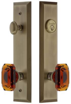840457 Grandeur Favbca Tp Eset 238 Fifth Avenue Solid Brass Tall Plate -