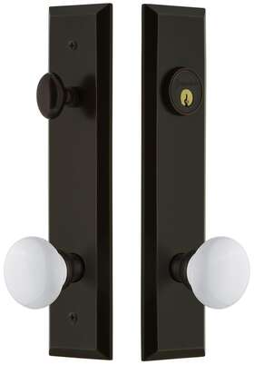 840833 Grandeur Favhyd Tp Eset 238 Fifth Avenue Solid Brass Tall Plate - Bronze