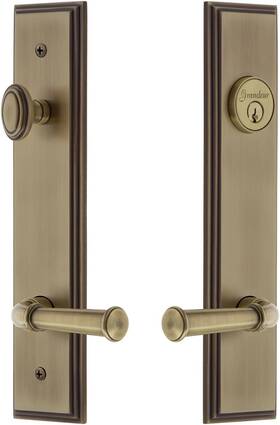 841378 Grandeur Hardware Carreft Tall Plate Complete Entry Set Georgetown 2.375 Inch